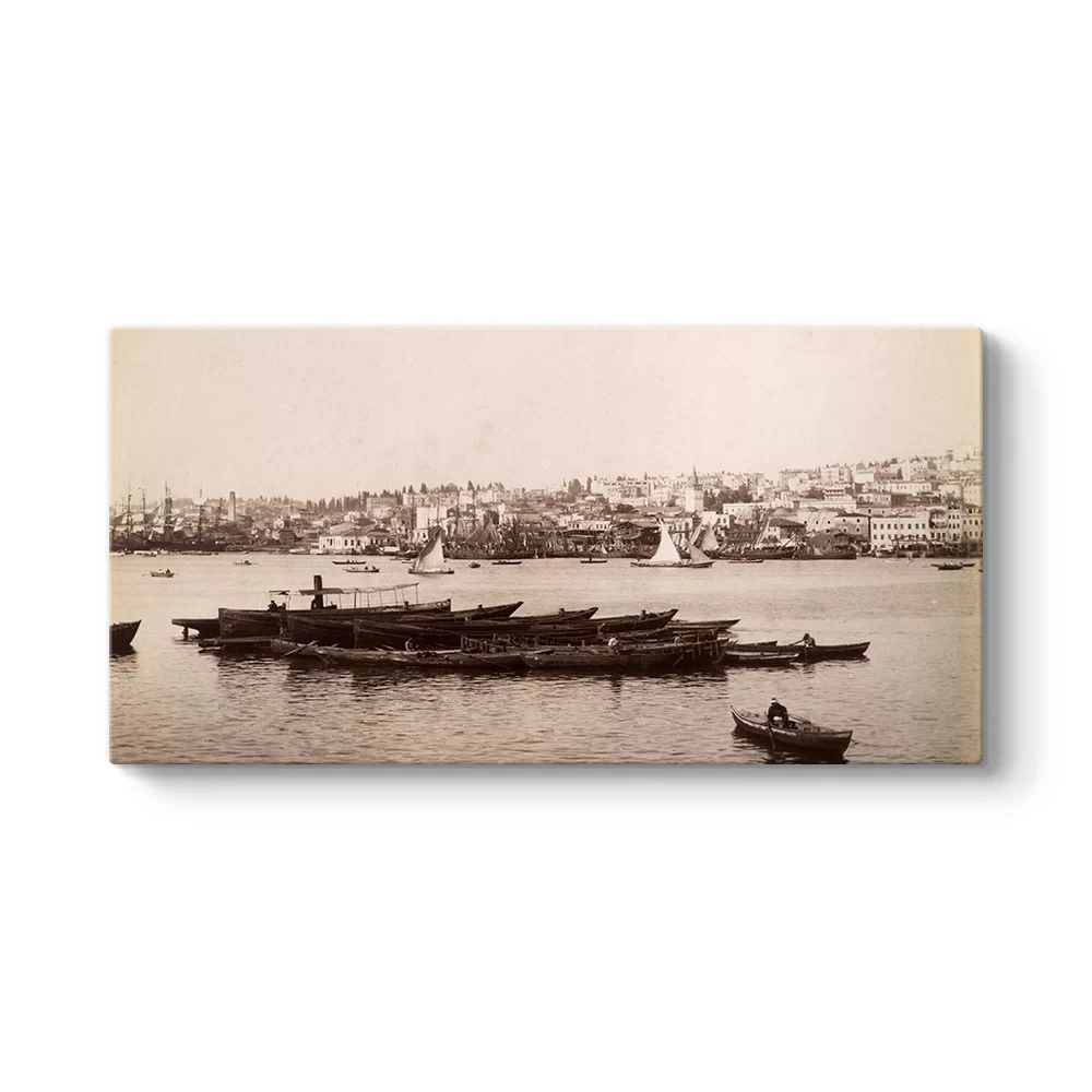 Eski İstanbul Boğazı Tablosu - Model 5